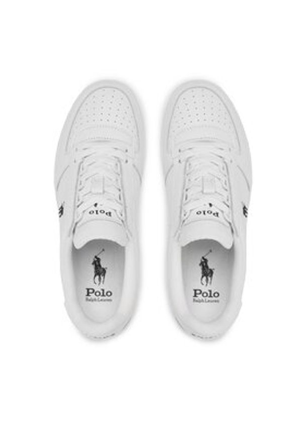 Polo Ralph Lauren Sneakersy Polo Crt Pp 809885817002 Biały. Kolor: biały. Materiał: skóra