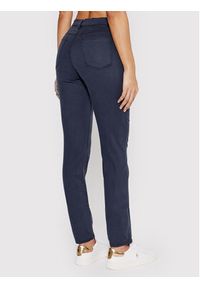 Trussardi Jeans - Trussardi Chinosy 105 56J00002 Granatowy Skinny Fit. Kolor: niebieski. Materiał: bawełna #4