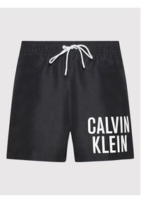 Calvin Klein Swimwear Szorty kąpielowe Medium KM0KM00739 Czarny Regular Fit. Kolor: czarny. Materiał: syntetyk #5