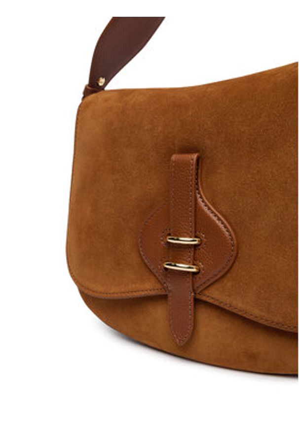 Coccinelle Torebka U7F Coccinellemavery E1 U7H 18 01 01 Brązowy. Kolor: brązowy. Materiał: zamszowe, skórzane