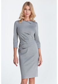 Colett - Elegancka klasyczna sukienka. Okazja: do pracy, na spotkanie biznesowe. Typ sukienki: ołówkowe. Styl: klasyczny, elegancki #1