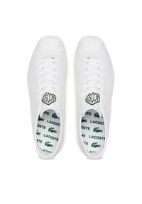 Lacoste Sneakersy Club-Low 7-49SMA0107 Biały. Kolor: biały. Materiał: skóra