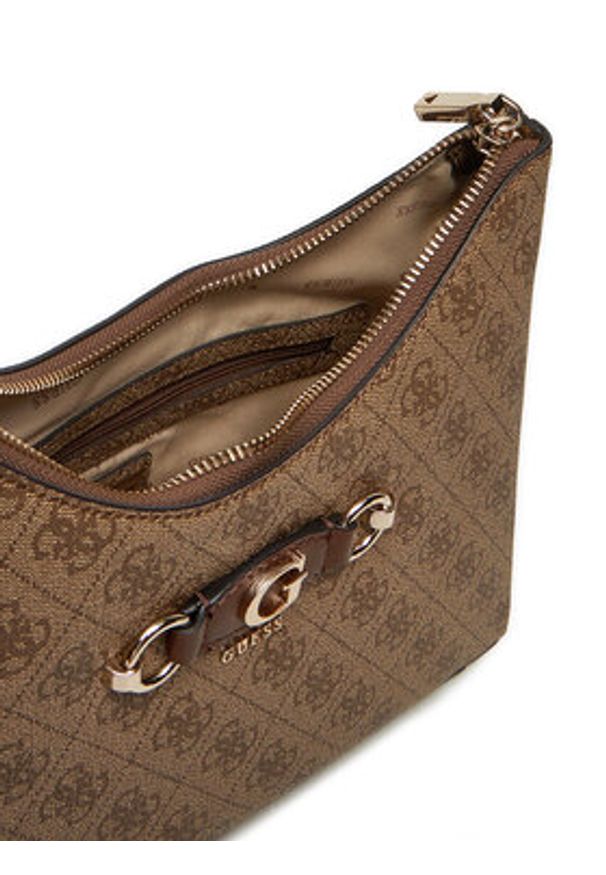 Guess Torebka HWSG86 54010 Brązowy. Kolor: brązowy. Materiał: skórzane