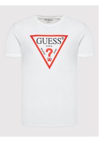 Guess T-Shirt M2GI68 KBA60 Biały Regular Fit. Kolor: biały. Materiał: bawełna #4