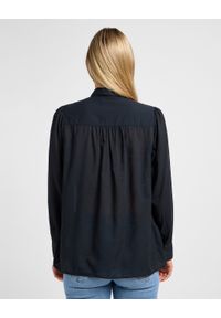 Lee - DAMSKA KOSZULA LEE SHIRRED BLOUSE UNIONALL BLK 112341608 #4