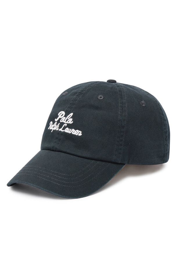 Polo Ralph Lauren Czapka z daszkiem 211954882001 Czarny. Kolor: czarny. Materiał: bawełna