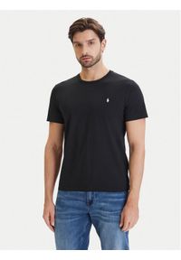 Polo Ralph Lauren T-Shirt 714844756006 Czarny Regular Fit. Typ kołnierza: polo. Kolor: czarny. Materiał: bawełna #1