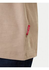 JOOP! Jeans T-Shirt 32Alphis 10011152 30045926 Beżowy Modern Fit. Kolor: beżowy. Materiał: bawełna #2