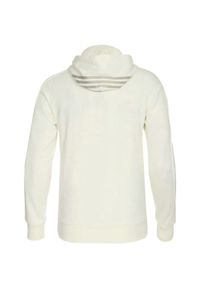 Adidas - Bluza męska adidas Essentials French Terry 3-Stripes Full-Zip Hoodie. Kolor: beżowy