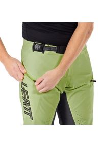 Spodnie rowerowe LEATT Pant MTB Gravity 5.0. Kolor: czarny, zielony, wielokolorowy. Sport: kolarstwo