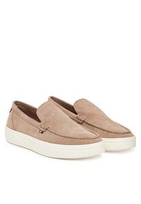 TOMMY HILFIGER - Tommy Hilfiger Półbuty Modern Light Hybrid Suede Loafer FM0FM05354 Brązowy. Kolor: brązowy. Materiał: skóra, zamsz #6
