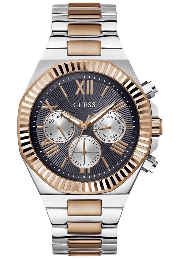 Zegarek męski Guess GW0703G4 srebrny. Kolor: srebrny