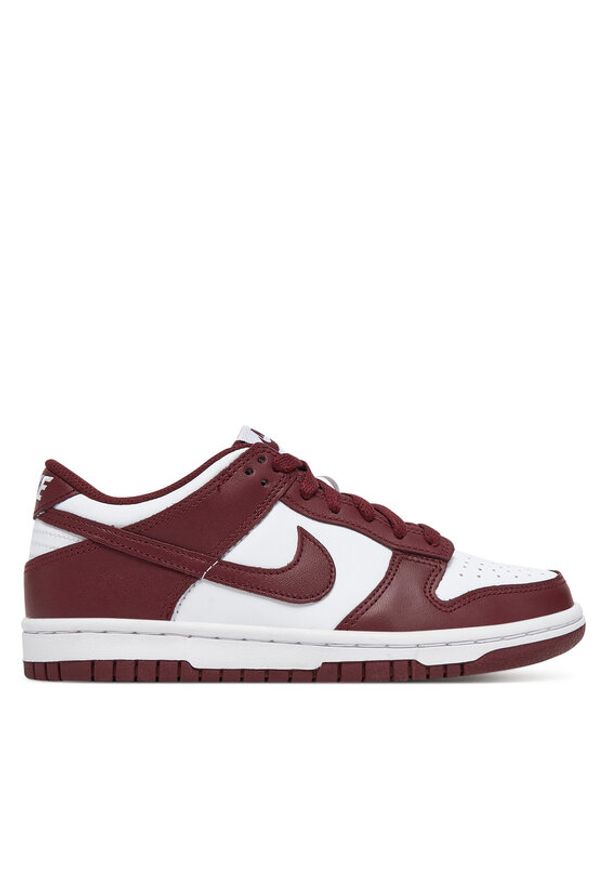 Nike Sneakersy Dunk Low (GS) FB9109 115 Biały. Kolor: biały. Materiał: skóra
