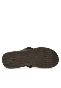 Quiksilver Japonki AQYL101302 Brązowy. Kolor: brązowy. Materiał: skóra #3