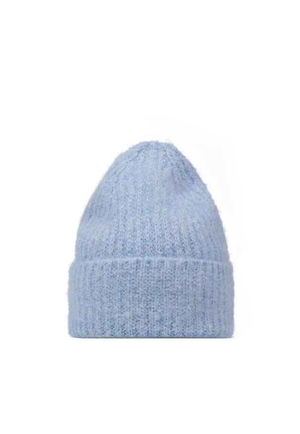 Buff - Czapka BUFF KNITTED BEANIE IRNA LAKE. Kolor: niebieski. Sezon: zima. Styl: sportowy