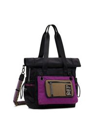 Desigual Plecak Voyager 25SAKY17 Czarny. Kolor: czarny. Materiał: materiał #4