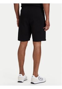 EA7 Emporio Armani Szorty sportowe 7M002421 AF13512 UC001 Czarny Slim Fit. Kolor: czarny. Materiał: bawełna. Styl: sportowy #3