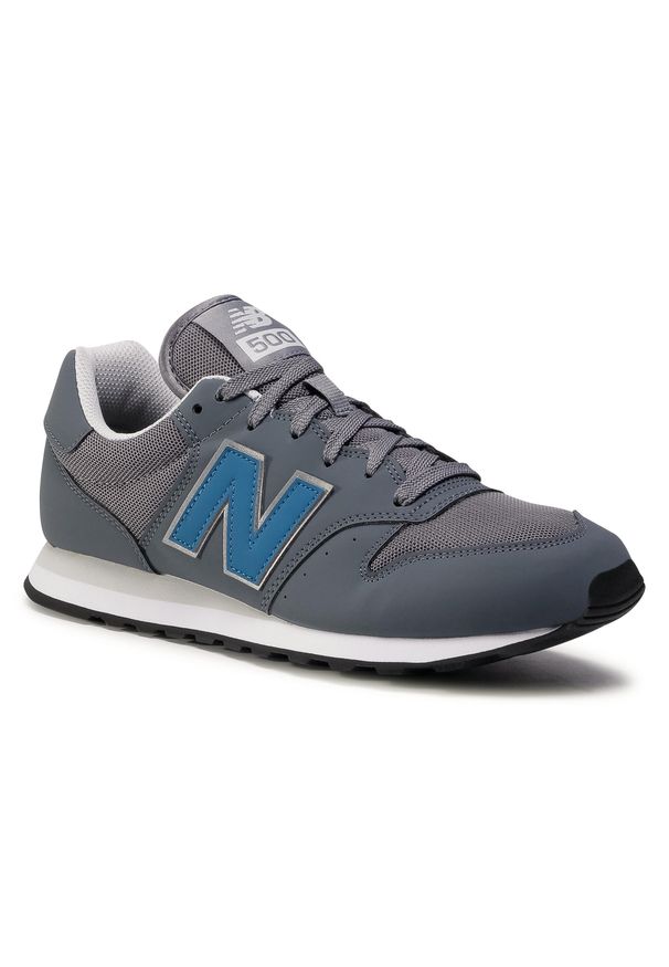 New Balance - Sneakersy NEW BALANCE - GM500VB1 Szary. Kolor: szary. Materiał: materiał, skóra