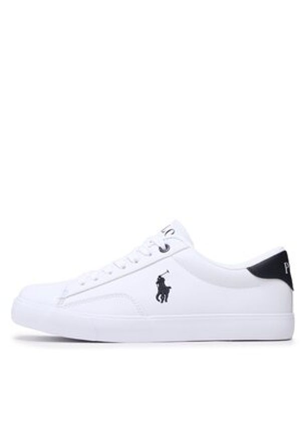 Polo Ralph Lauren Sneakersy Theron V RF104105 Biały. Kolor: biały. Materiał: skóra