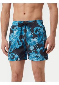 Versace Jeans Szorty sportowe 80GAD11D Czarny Regular Fit. Kolor: czarny. Materiał: syntetyk. Styl: sportowy #1