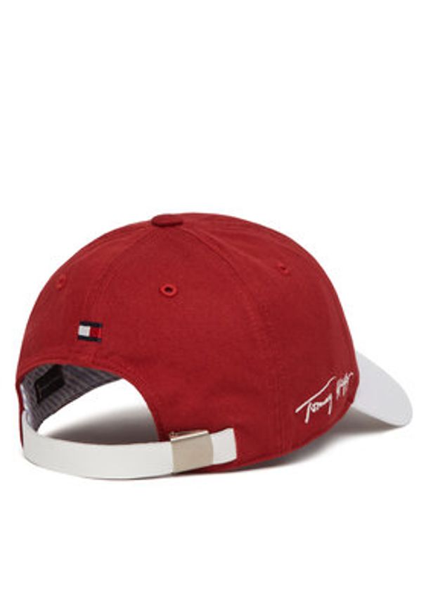 47 Brand Czapka z daszkiem NBA Miami Heat '47 x Tommy Hilfiger Courtside '47 Clean Up THCCU236GWL Czerwony. Kolor: czerwony. Materiał: bawełna, materiał