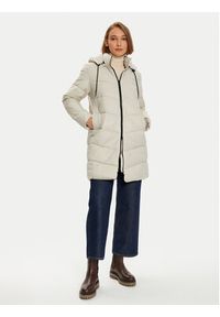 Kaffe Kurtka zimowa Susanne 10508810 Beżowy Regular Fit. Kolor: beżowy. Materiał: syntetyk. Sezon: zima #6