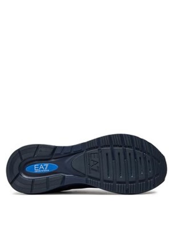 EA7 Emporio Armani Sneakersy X8X094 XK239 T503 Granatowy. Kolor: niebieski. Materiał: materiał