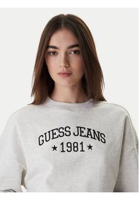 Guess Jeans Bluza W6RQ03 K68I4 Szary Relaxed Fit. Kolor: szary. Materiał: bawełna #4