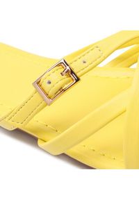 Jenny Fairy Klapki WS5735-02 Żółty. Kolor: żółty. Materiał: skóra #5
