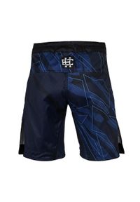 Spodenki do Grapplingu MMA BJJ K1 męskie EXTREME HOBBY SHADOW. Kolor: niebieski. Materiał: poliester