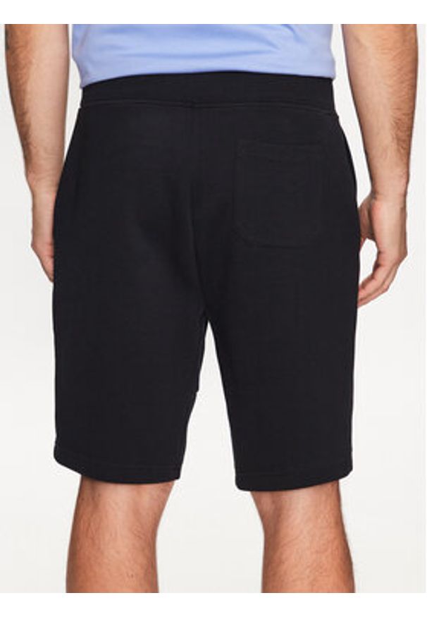 Polo Ralph Lauren Szorty sportowe 710881520001 Czarny Regular Fit. Kolor: czarny. Materiał: bawełna. Styl: sportowy