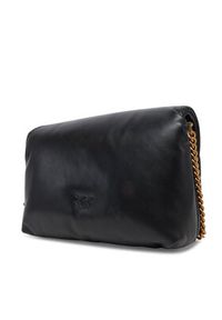 Pinko - PINKO Torebka Love Click Puff Classic PE 25 PLTT 101585 A10F Czarny. Kolor: czarny. Materiał: skórzane