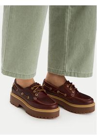 Timberland Loafersy Stone Street Boat TB0A2QDMD571 Brązowy. Kolor: brązowy. Materiał: skóra. Styl: street #3