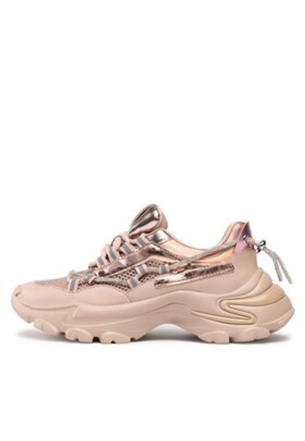 Steve Madden Sneakersy Miracles Sneaker SM11002303 SM11002303-993 Różowy. Kolor: różowy. Materiał: skóra