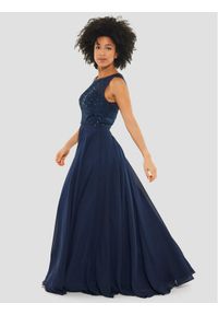 Swing Sukienka wieczorowa 5AD19800 Granatowy Regular Fit. Kolor: niebieski. Materiał: syntetyk. Styl: wizytowy #1