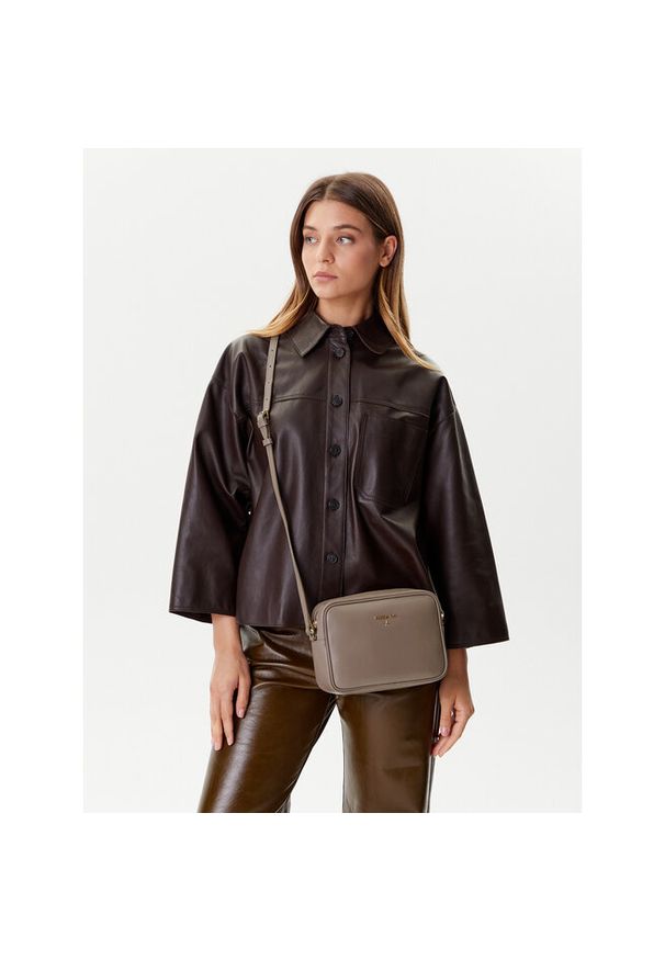 Torebka Patrizia Pepe. Kolor: brązowy