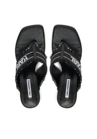 Karl Lagerfeld - KARL LAGERFELD Japonki Panache II KL30104 Czarny. Kolor: czarny. Materiał: materiał #1