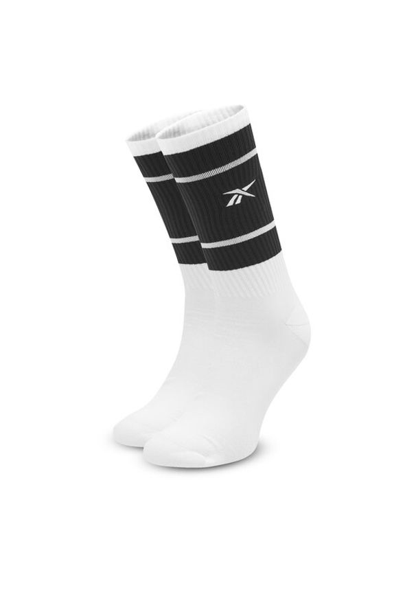 Reebok Skarpety wysokie unisex CL Basketball Sock HC1906 Biały. Kolor: biały. Materiał: materiał