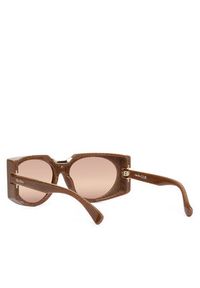 Max Mara Okulary przeciwsłoneczne MM0123 56E Brązowy. Kolor: brązowy #4