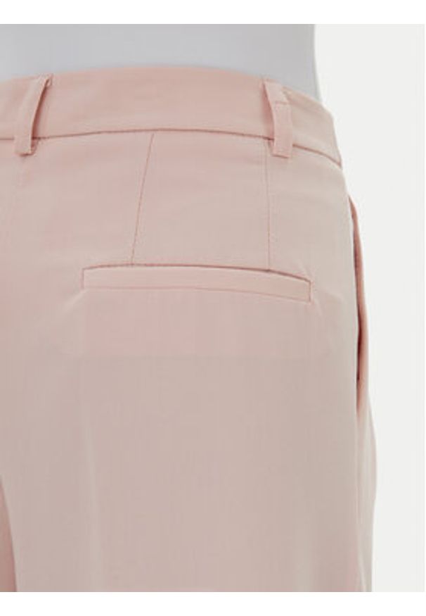 Rinascimento Spodnie palazzo CFC0123671003 Różowy Regular Fit. Kolor: różowy. Materiał: syntetyk
