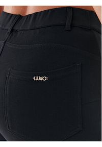 Liu Jo Sport Spodnie materiałowe TF3272 J6182 Czarny Slim Fit. Kolor: czarny. Materiał: materiał, wiskoza. Styl: sportowy #4