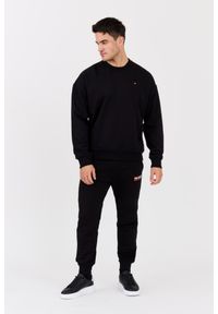 Diesel - DIESEL Czarna męska bluza S-ROB-MICRODIV, Rozmiar XXL. Kolor: czarny. Materiał: elastan, bawełna, materiał. Długość rękawa: długi rękaw. Długość: długie #3