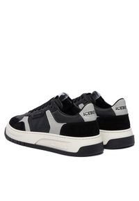 Iceberg Sneakersy Clock IU175107 Czarny. Kolor: czarny. Materiał: skóra #5