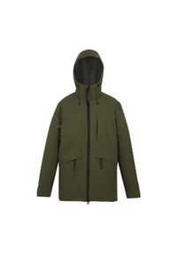Regatta - Kurtka Wodoodporna Męska Ocieplana Balaton. Kolor: zielony. Sport: turystyka piesza #1