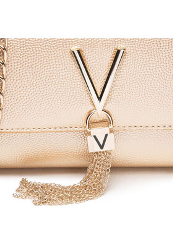 VALENTINO - Valentino Torebka Divina VBS1R403G Złoty. Kolor: złoty. Materiał: skórzane