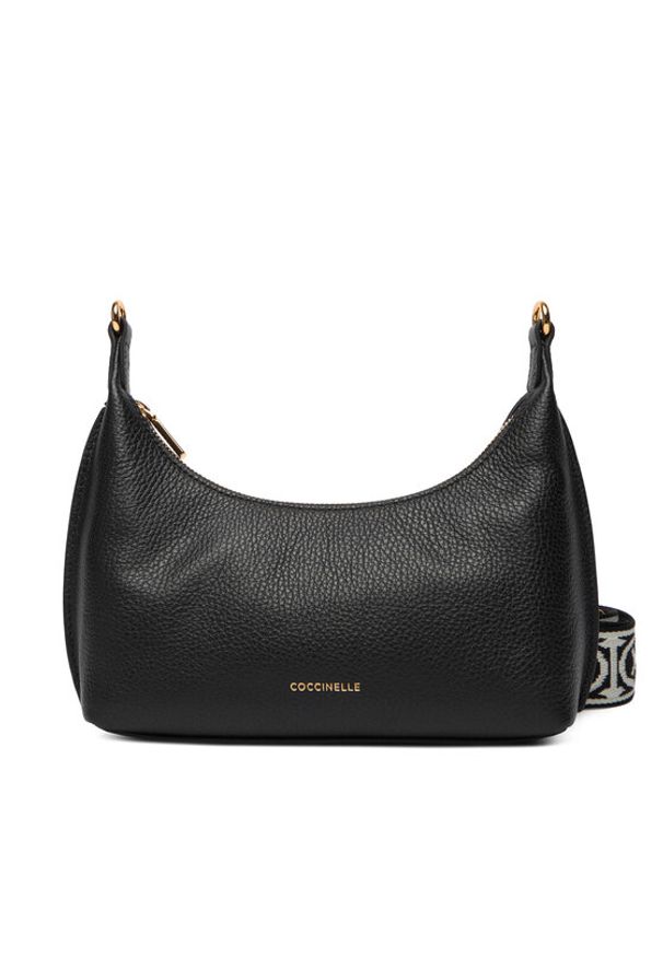 Coccinelle Torebka UF8 Coccinellesuri E5 U8F 55 01 01 Czarny. Kolor: czarny. Materiał: skórzane