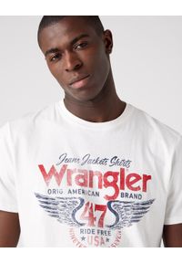Wrangler - MESKA KOSZULKA WRANGLER AMERICANA TEE WORN WHITE 112320780 #1