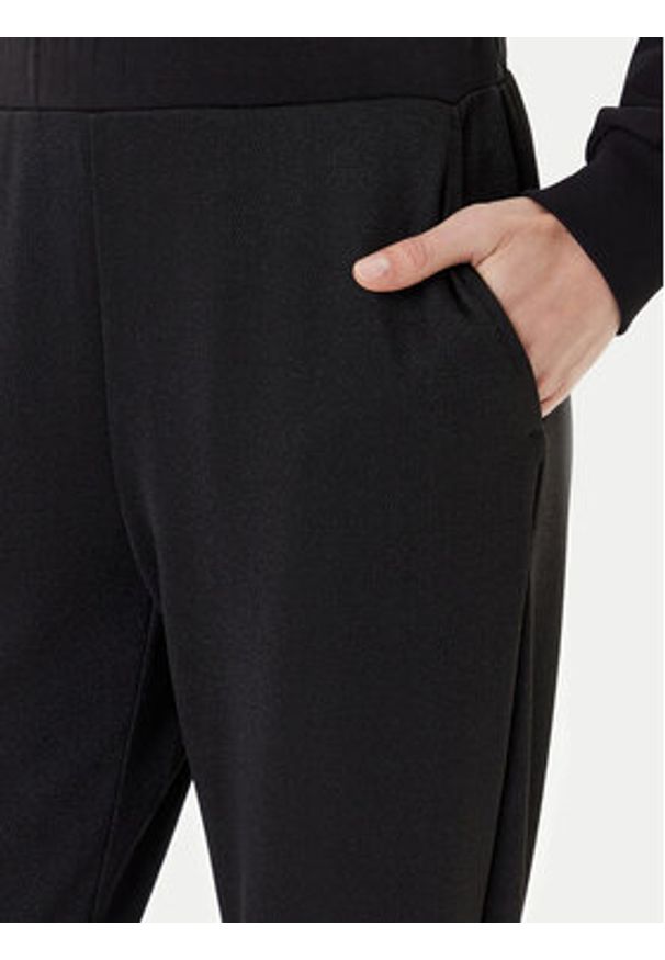 Liu Jo Sport Spodnie materiałowe TF5284 J4747 Czarny Regular Fit. Kolor: czarny. Materiał: syntetyk. Styl: sportowy