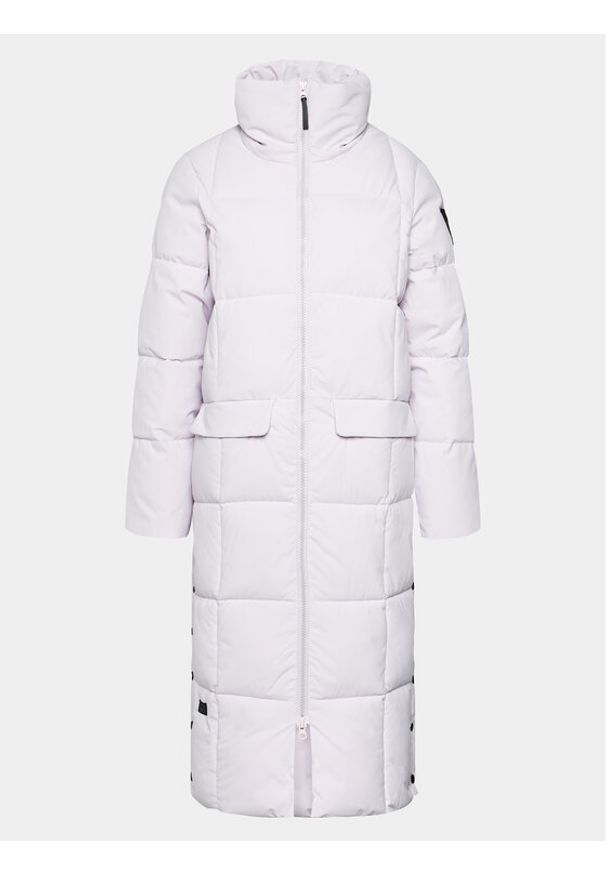 Halti Kurtka zimowa Penger W Puffer Coat 065-0461 Fioletowy Regular Fit. Kolor: fioletowy. Materiał: syntetyk. Sezon: zima