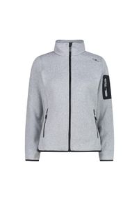 Bluza damska turystyczna CMP 3H14746. Kolor: szary. Materiał: polar. Sport: turystyka piesza #1
